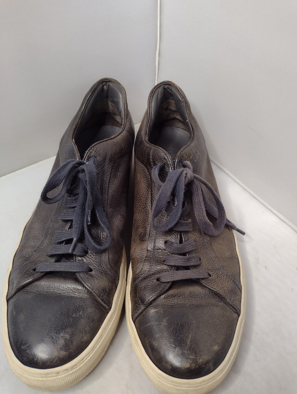 To Boot New York Pescara  Leather Casual Sneakers Mens Size 11 Distressed A23